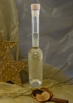 Motiv-Flasche, Winter, Holunderblütenlikör 25% vol., 0,35 l