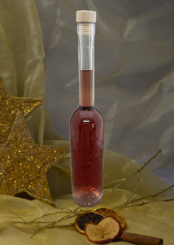 Motiv-Flasche, Winter, Himbeer-Chili 25% vol., 0,35 l