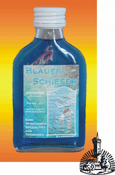 Kräuterlikör "Blauer Schiefer", 35% vol.