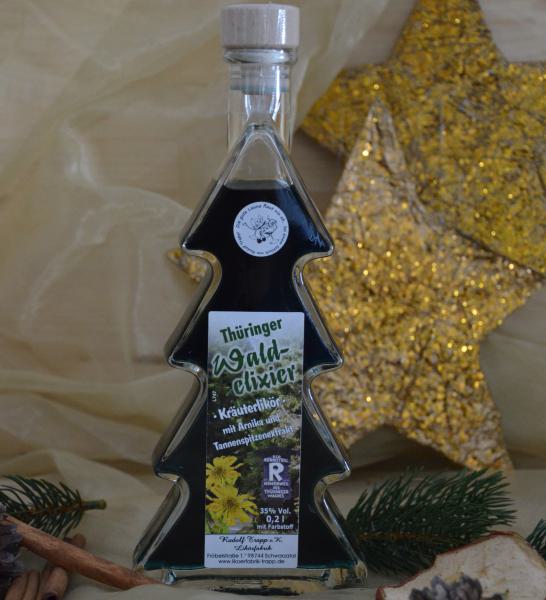 Tannenbaum, Thüringer Waldelixier, Kräuterlikör, 35% vol., 0,2 l